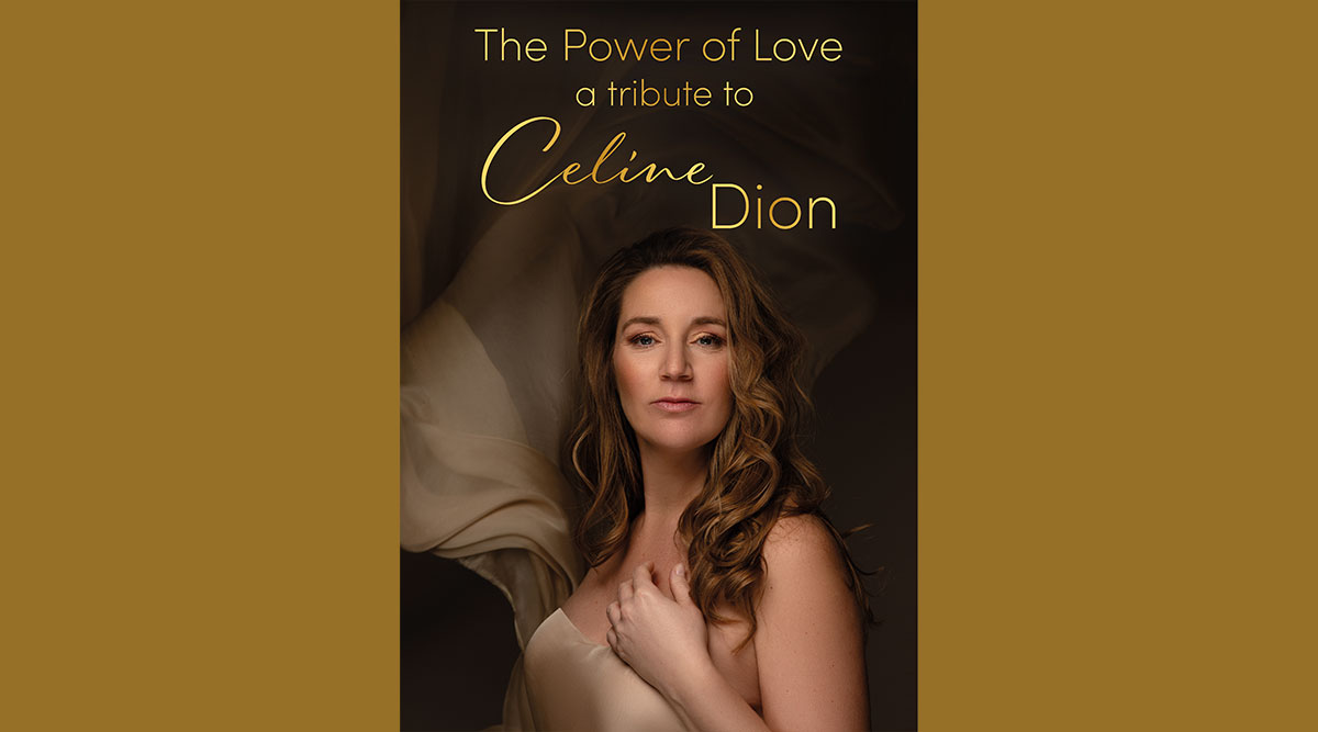 De poster van The Power of Love, a tribute to Céline Dion van Katell Chevalier.
