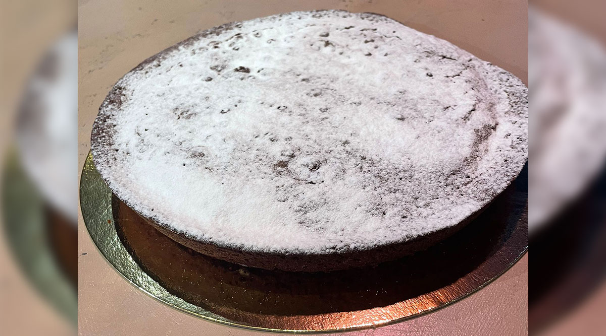 Zweedse kladdkaka taart van Robèrt van Beckhoven.