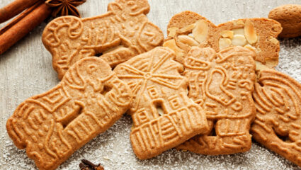 Verschillende speculaasjes.