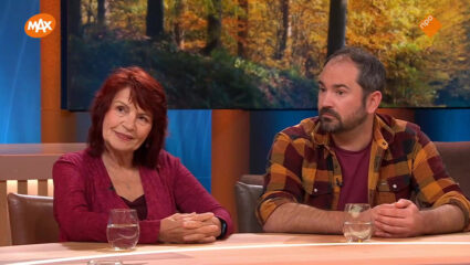 Jesse van Venrooij en Yvonne aan tafel bij Tijd voor MAX.