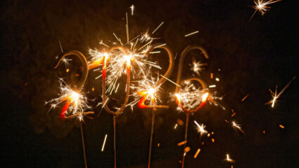 Puzzel: maak 2026 in sterretjes compleet.