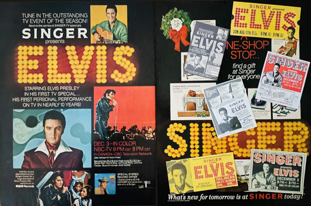 Diverse covers van Elvis, '68 NBC TV Special