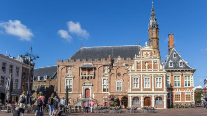 puzzel: stadhuis van Haarlem
