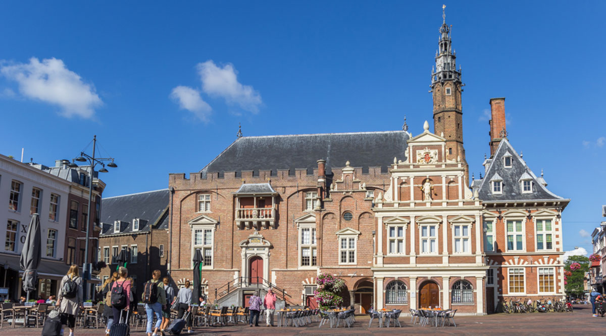 puzzel: stadhuis van Haarlem