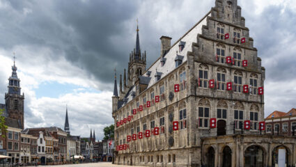 puzzel: stadhuis van Gouda