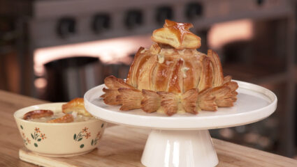 Bak mee met MAX: vol-au-vent met kippenragout en bospaddenstoelen