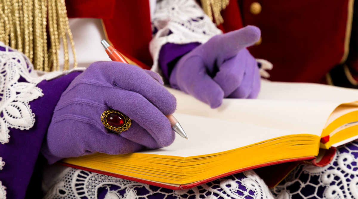 Het boek van Sinterklaas.