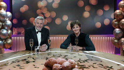 Sybrand Niessen en Martine van Os presenteren de Tijd voor MAX Oudejaarsshow