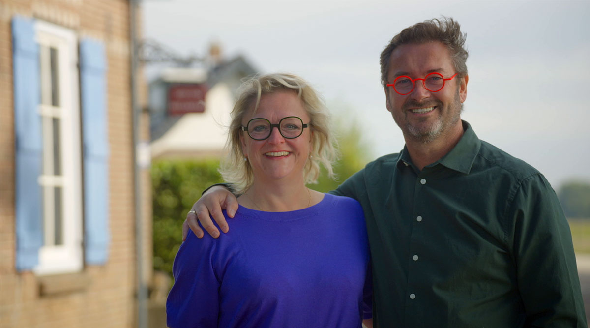 Charlotte en Bob uit Bed & Breakfast.