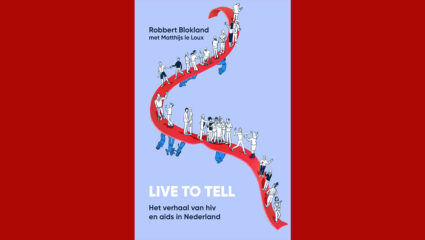 De omslag van het boek Live tot tell van Robbert Blokland.