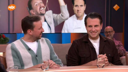 Tobias Camman en Stijn van Vliet in Tjid voor MAX.