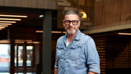 Villa VdB presentator Jurgen van den Berg.