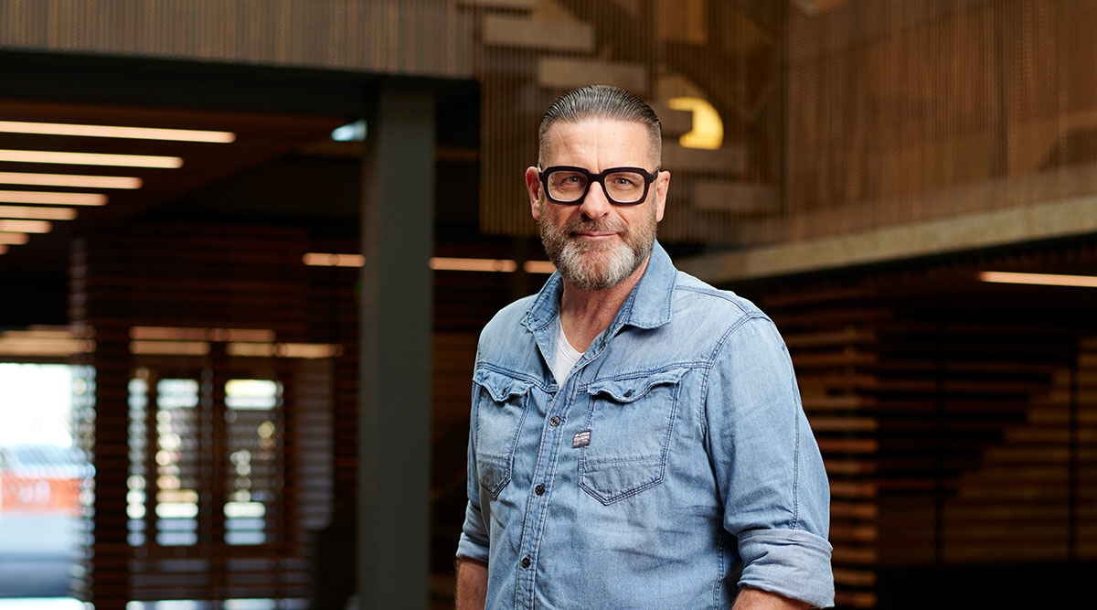 Villa VdB presentator Jurgen van den Berg.