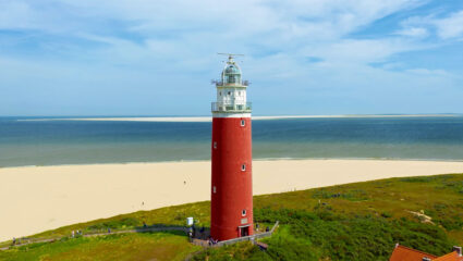 De vuurtoren van Texel.