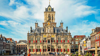 puzzel: stadhuis van Delft