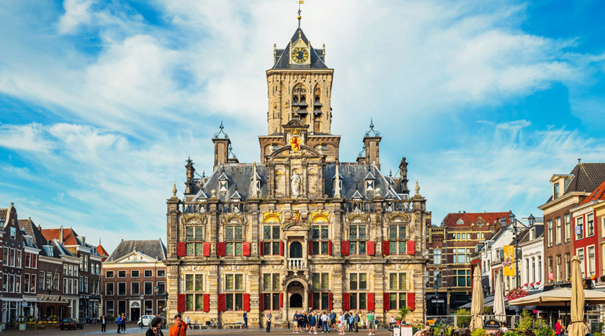 puzzel: stadhuis van Delft