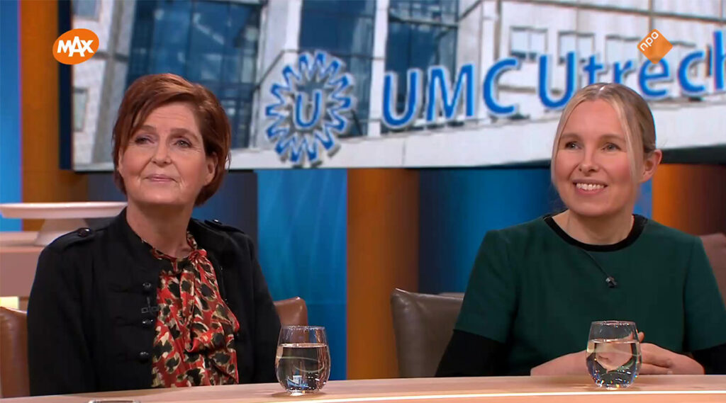 Internist-nefroloog Karin Gerritsen en nierpatiënt Janneke Bresser vertellen over proeven met een draagbaar dialyseapparaat