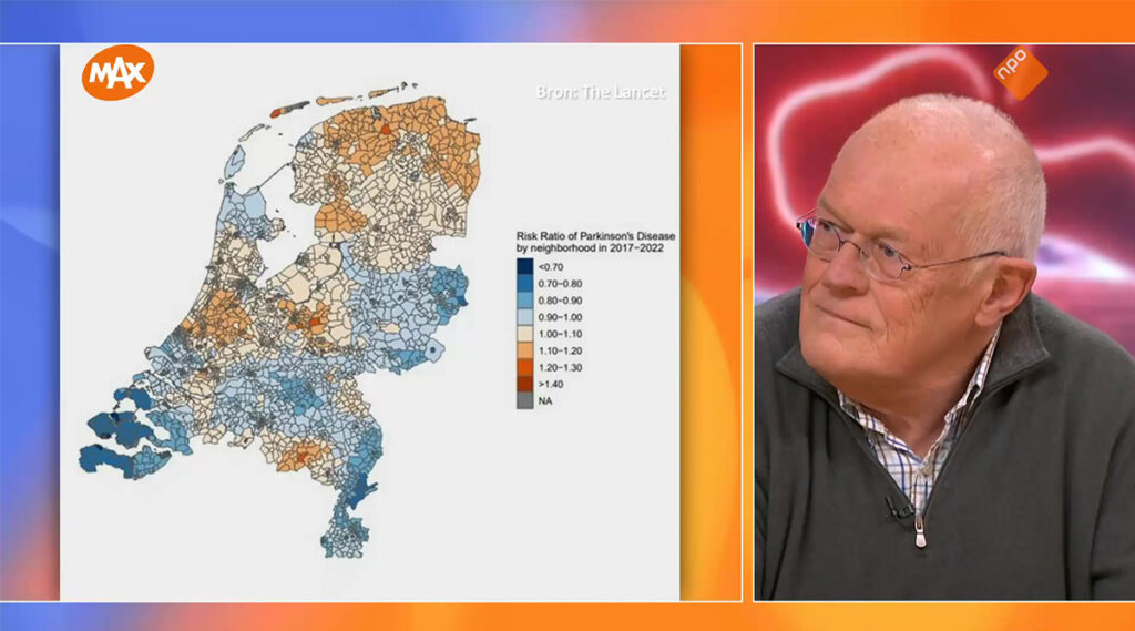 Ted van Essen vertelt over de eerste Nederlandse Parkinson-kaart en wat daaruit af te leiden is
