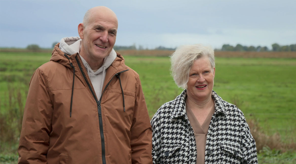 Alfred en Esther uit Bed & Breakfast.