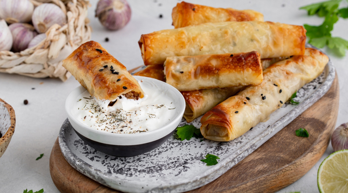 Een lekkernij met filodeeg.