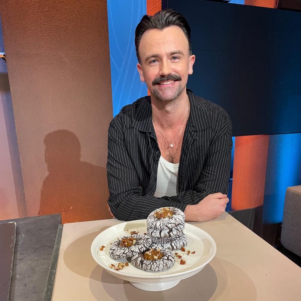 karamel sneeuwbal koekjes