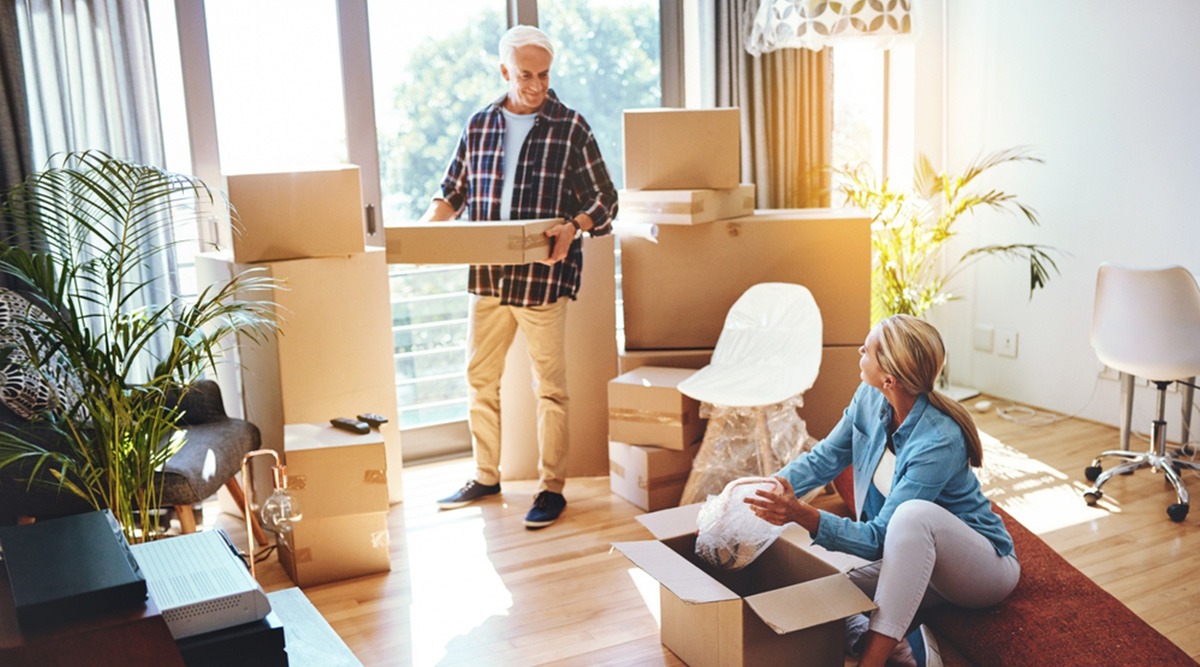 Stel gaat samenwonen.