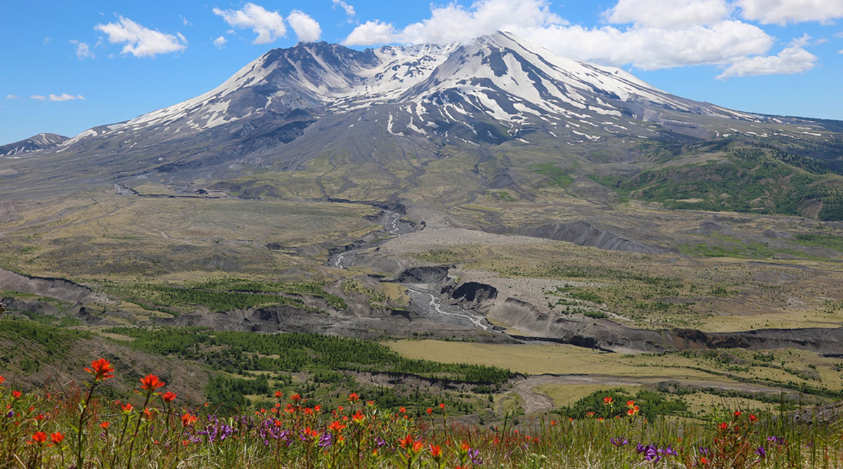 Puzzel Mount St. Helens
