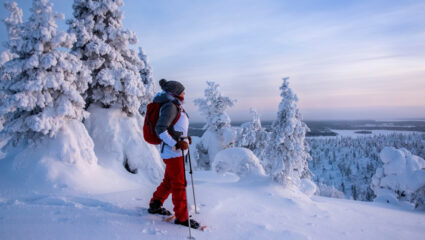 Sneeuwschoenwandeling