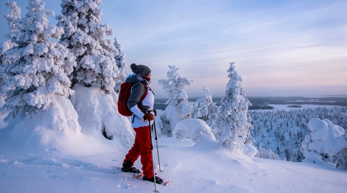 Sneeuwschoenwandeling