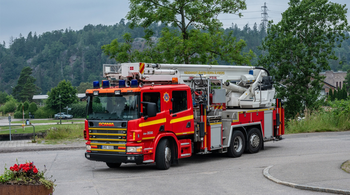 Puzzel: brandweerauto