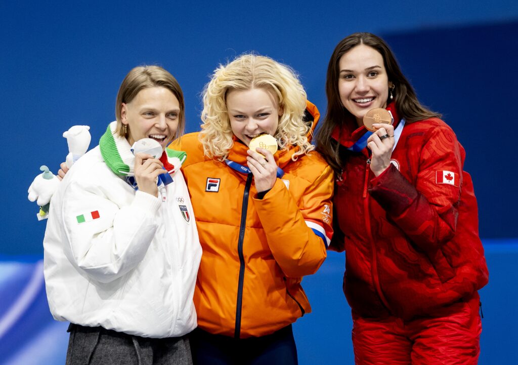 Xandra Velzeboer wint goud op de Olympische Spelen