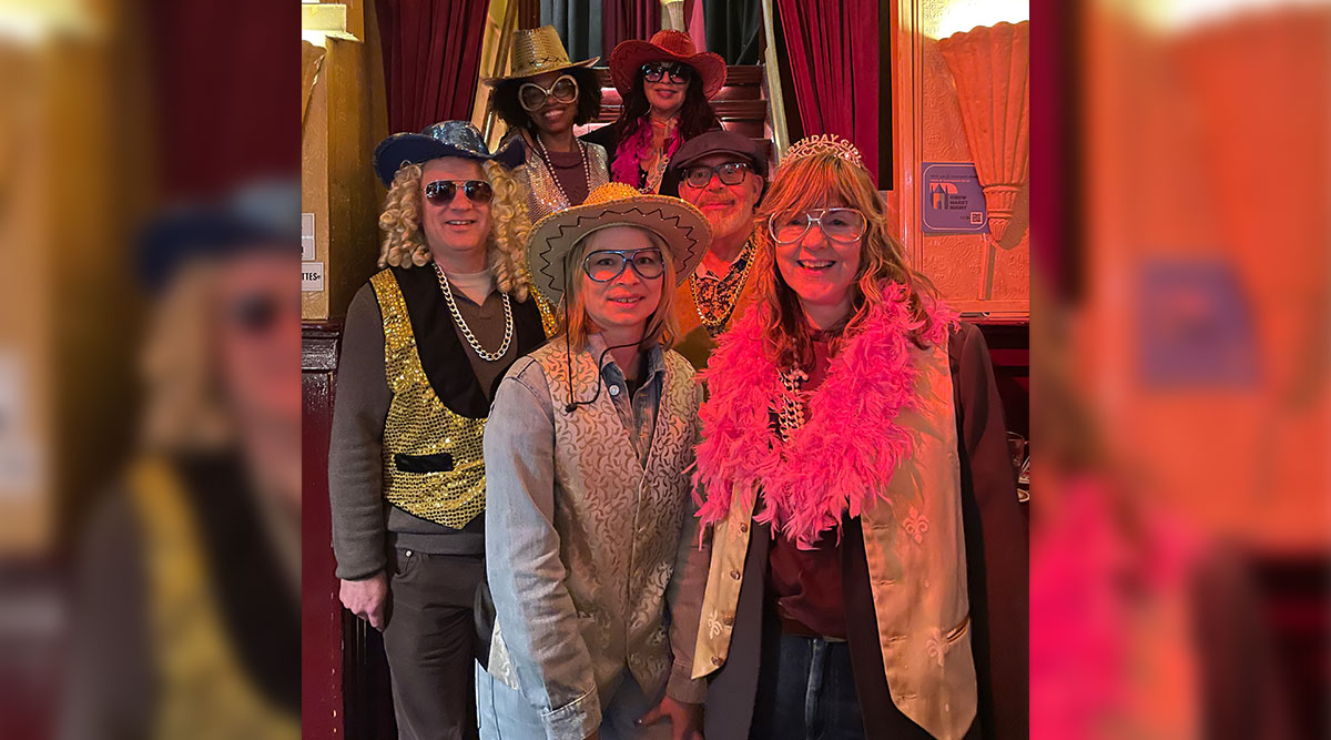 Isabel, Priscilla, Simon, Paul. Daria en Corien.