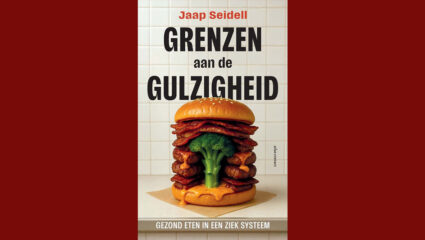 De omslag van het boek Grenzen aan de gulzigheid van Jaap Seidell.