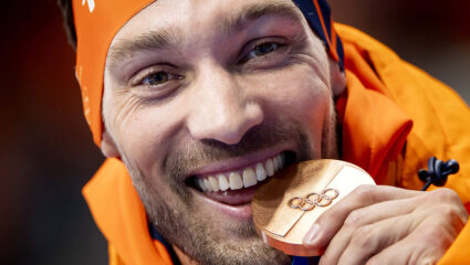 Kjeld Nuis heeft brons gewonnen op de 1.500 meter schaatsen op de Olympische Spelen