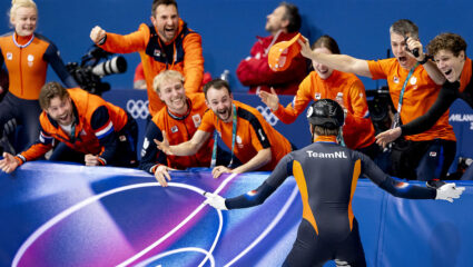 Jens van 't Wout wint goud op de Olympische Spelen