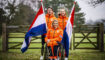 Zitskiër Jeroen Kampschreur en para-alpineskiër Claire Petit worden gepresenteerd als de vlaggendragers voor de Paralympische Spelen in Milaan.