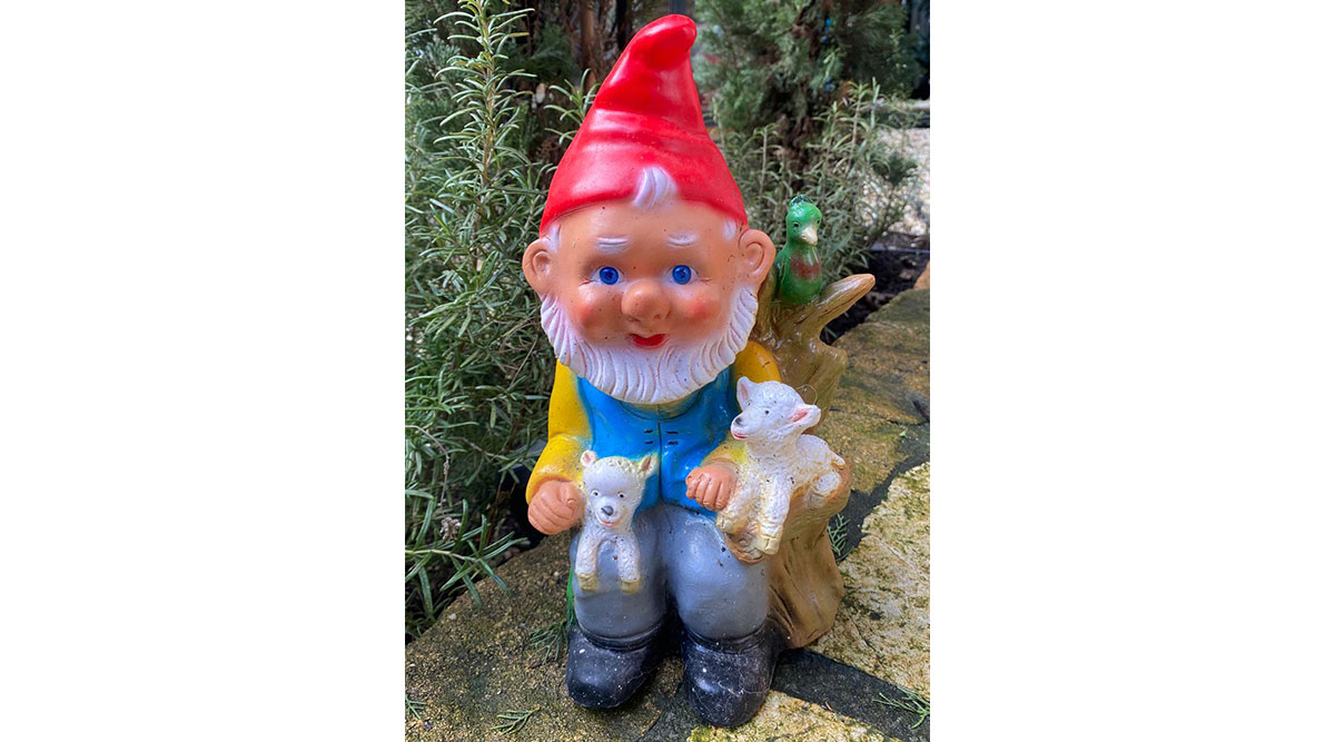 De tuinkabouter van Kes Blans.