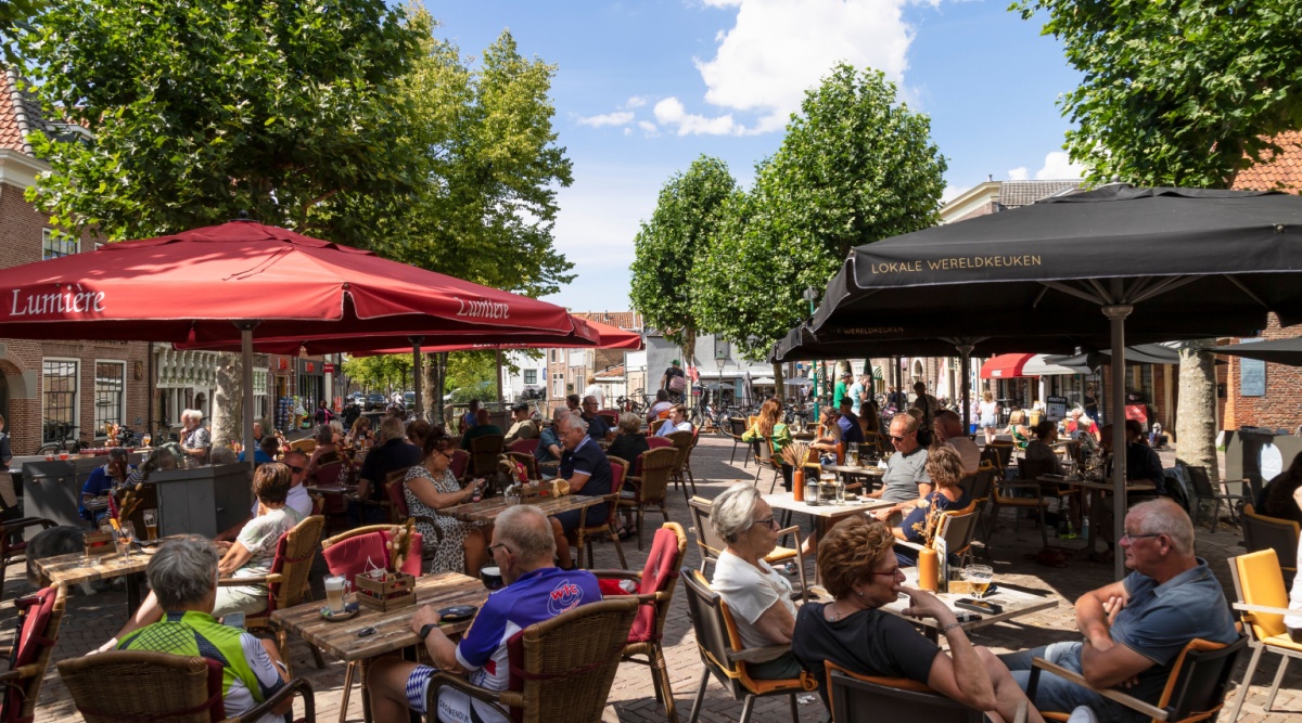 Terras Nederland lekker weer