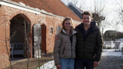 Elisabeth en Matthijs uit aflevering 9 van Bed & Breakfast.