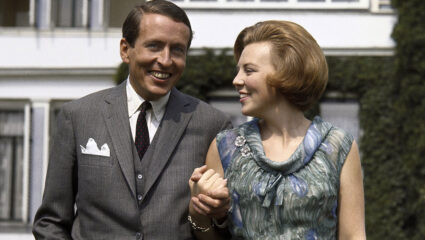 Kroonprinses Beatrix en prins Claus