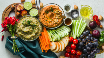 Een gezonde borrelplank