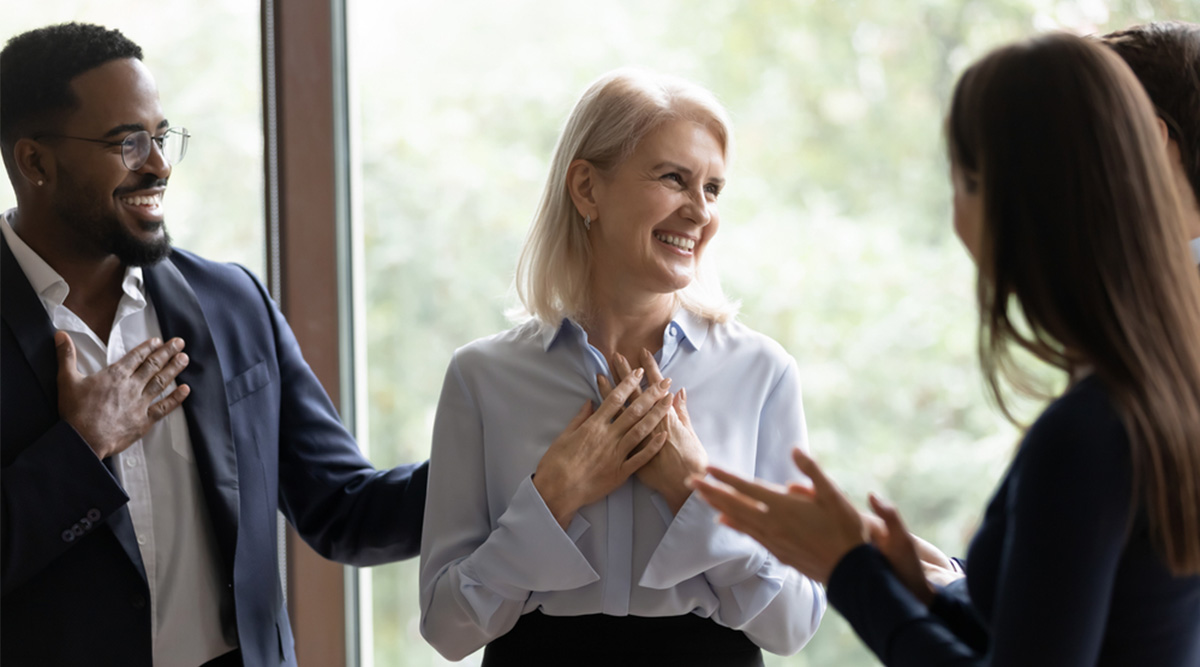 Mevrouw krijgt een jubileumbonus.