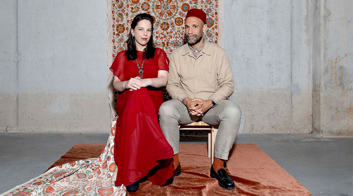 De poster van de voorstelling De wereld van Ali & Nino.