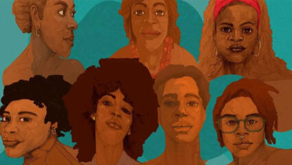 De poster voor de voorstelling Sisterhood.