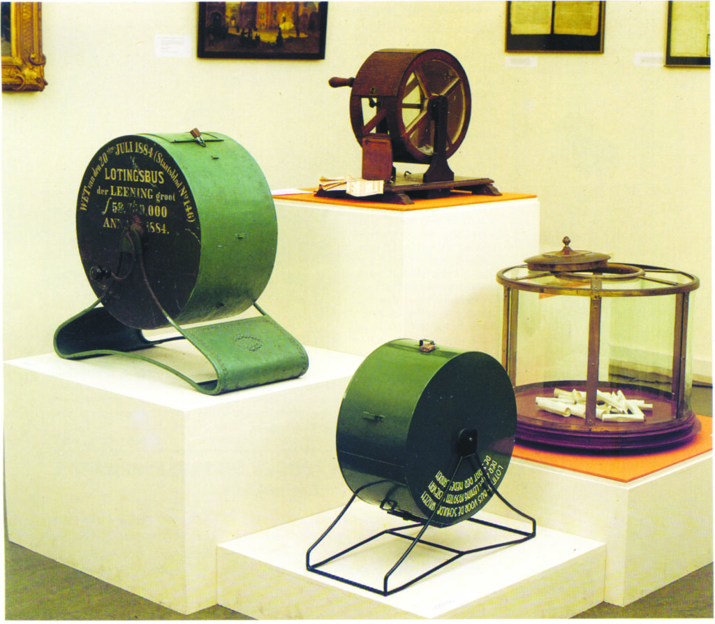 Trekkingstrommels voor de Staatsloterij