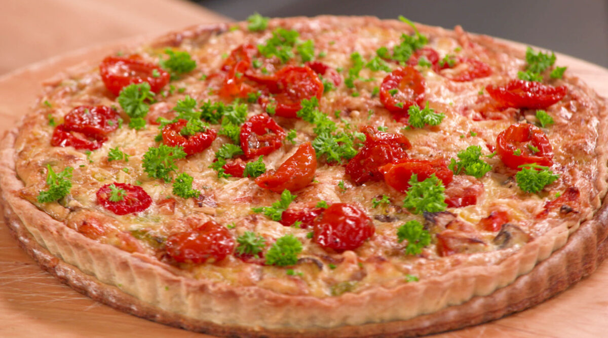 Bak mee met MAX: quiche met groente