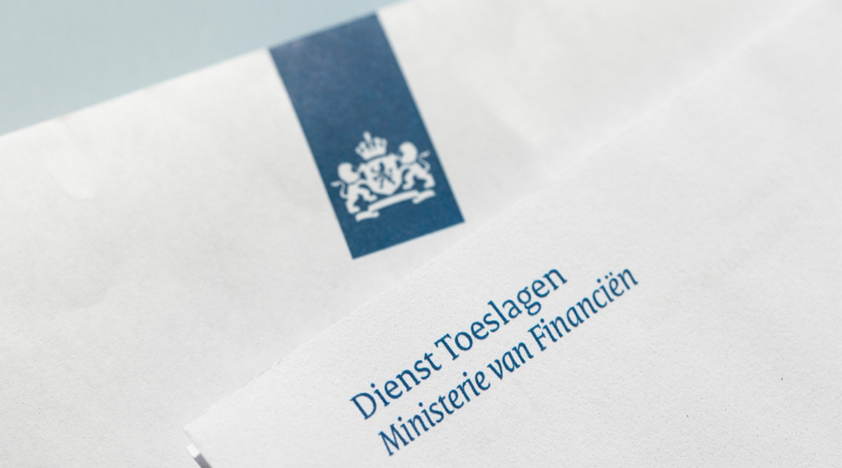 Een brief van Dienst Toeslagen over de toeslag van iemand.