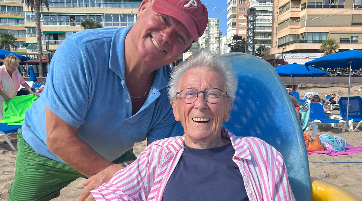 Sociale benadering: Paul en Nel in Een vergetelijk mooie reis.