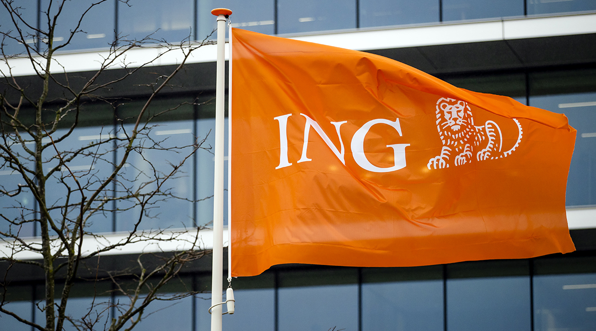 Vlag van ING