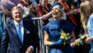 Koning Willem-Alexander, koningin Máxima en prinses Amalia op Koningsdag